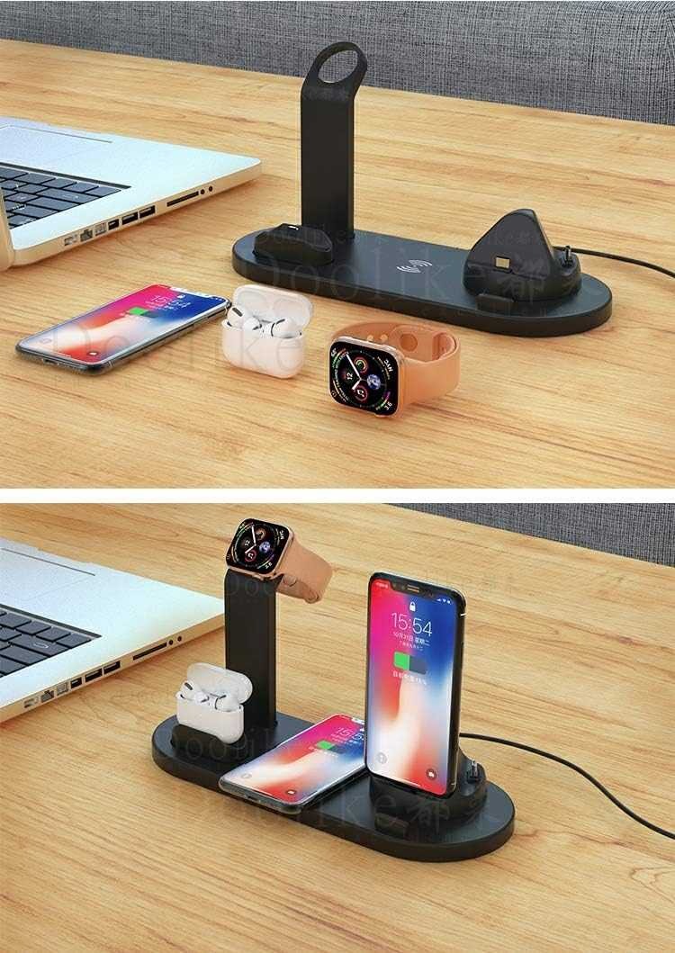 New Generation 3-in-1 Magnetic Pop-up Design Wireless Charger