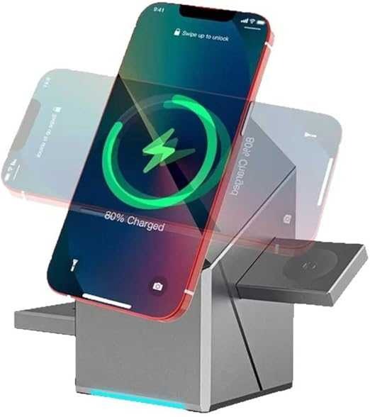 3 in 1 Multi-Function Charging Stand
